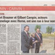 Article NE du dimanche 18 mai 2014