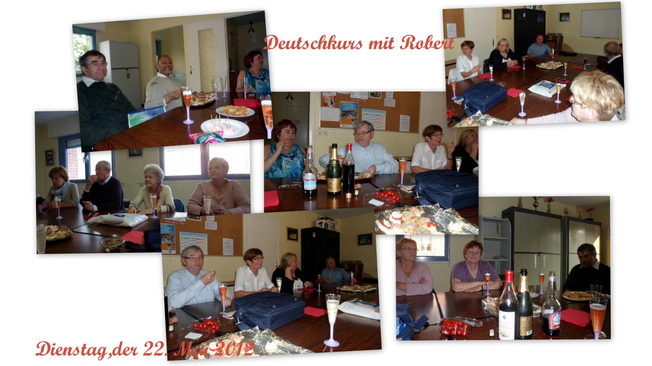 DEUTSCHKURS mit Robert - mardi 22 mai 2012