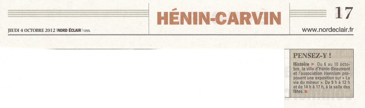 Exposition Hennium NE 04-10-2012
