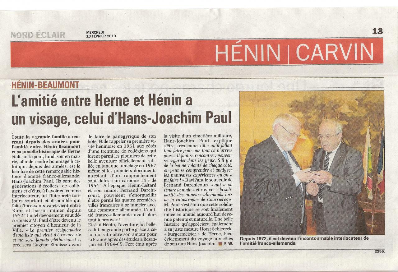 NE du 13-02-2013 M. PAUL