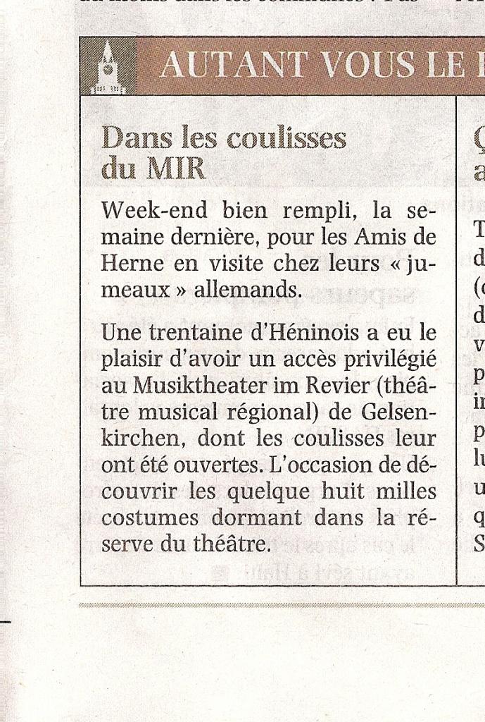 Nord Eclair Mercredi 12 septembre 2012